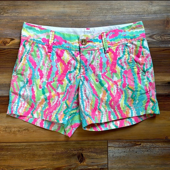 Lilly Pulitzer Callahan Shorts Dripping in Jewels - Picture 1 of 5